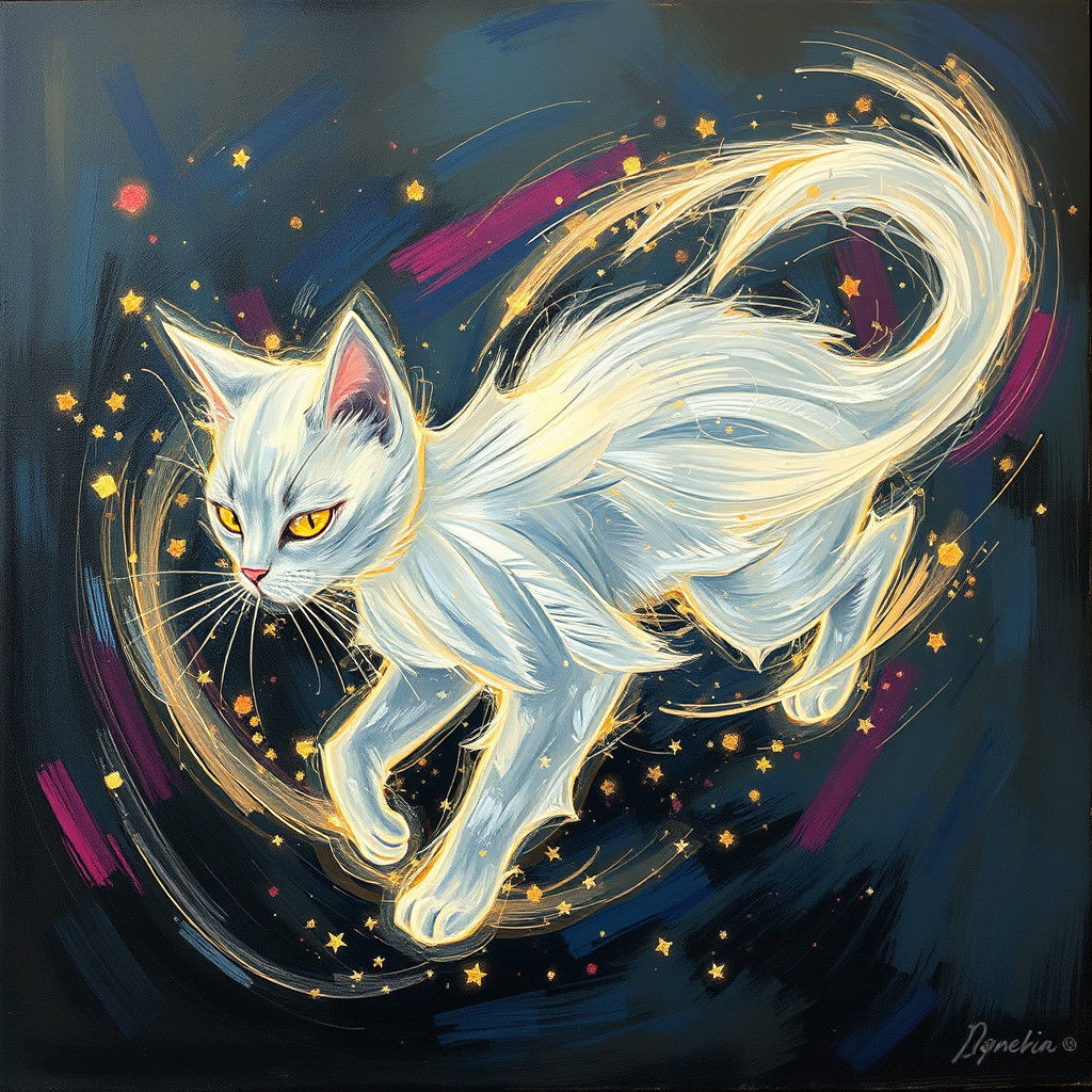 Starry Whiskers (Flux Schnell)