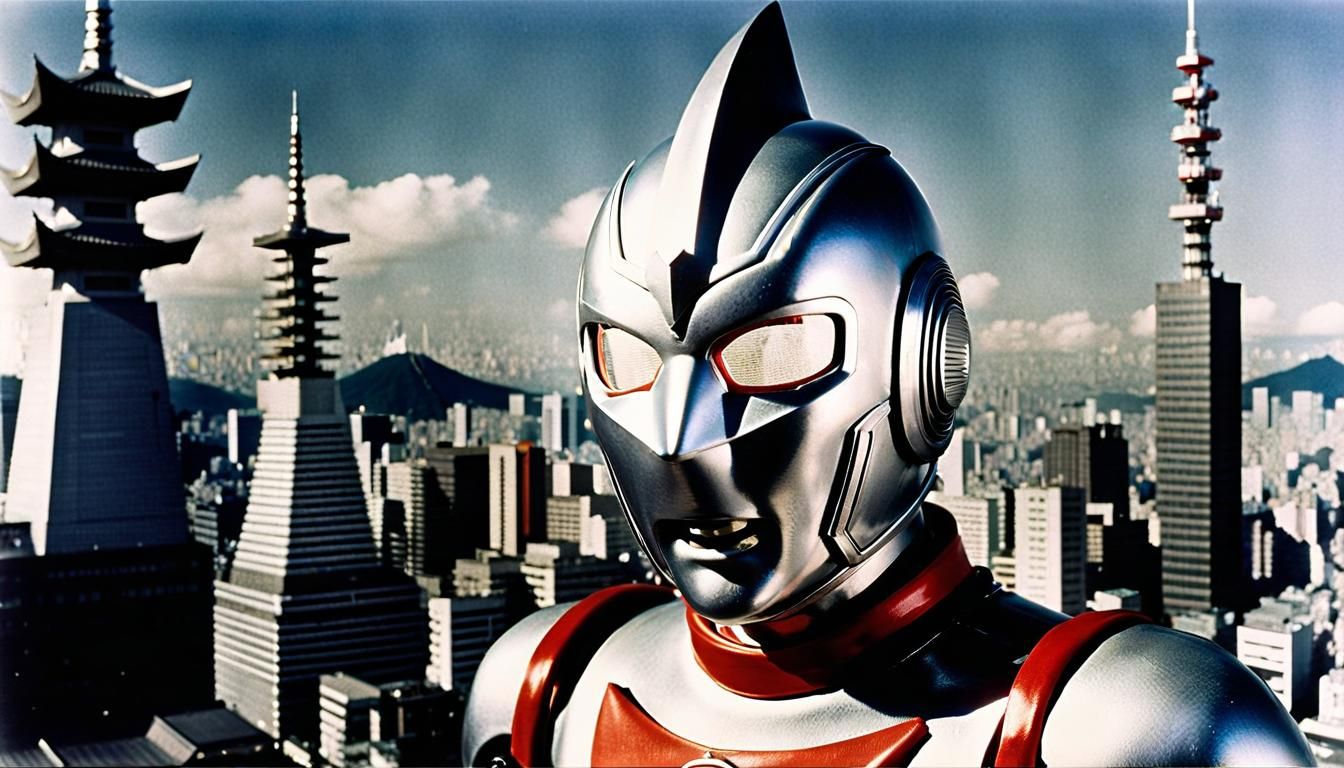 Ultraman Action in Miniature Tokyo: 1960s Film