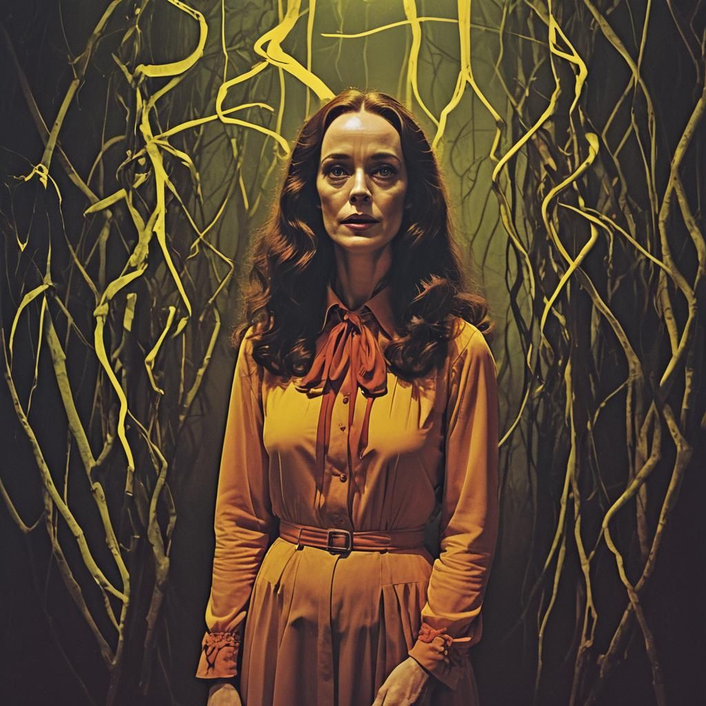 Suspira: Giallo Horror Movie Poster with Jessica Harper