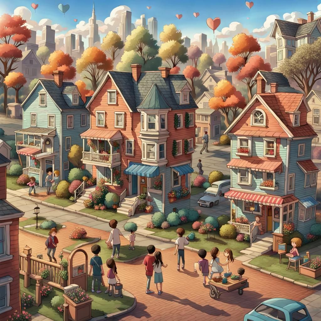 Ultimately, the characters in the Neighborhood of Make-Belie...