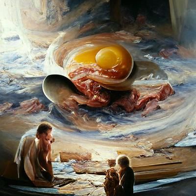 The Meaning of Life: An Oil Painting