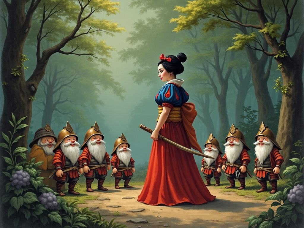 Snow White and The Seven Samurai