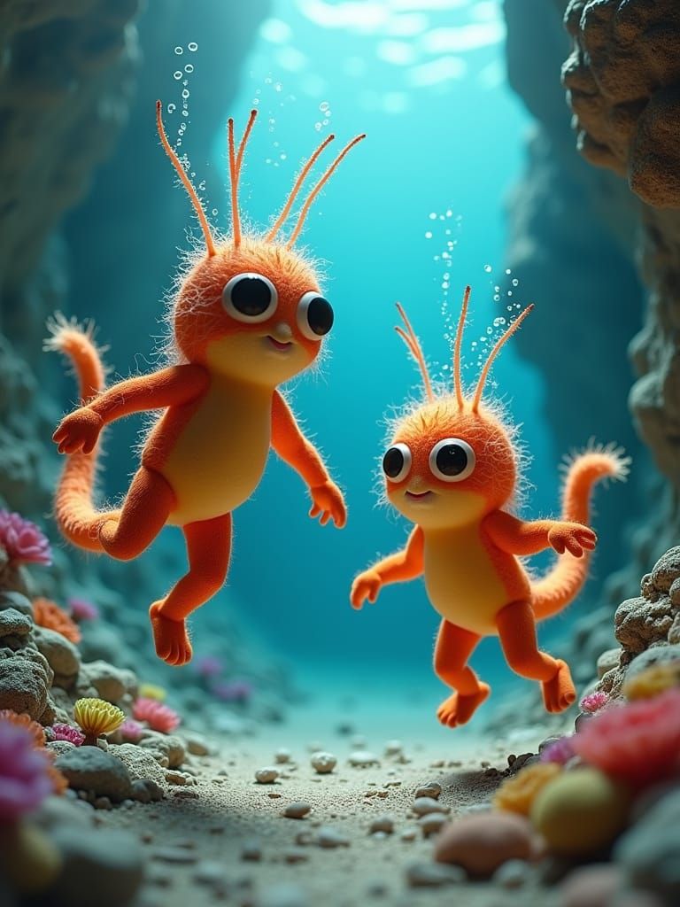 Tommy Danger & Ms Zing Liquified Fuzzy Swimdancing