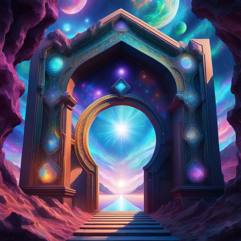 Cosmic Ether Doorway to Other Realms: Holographic Illustrati...
