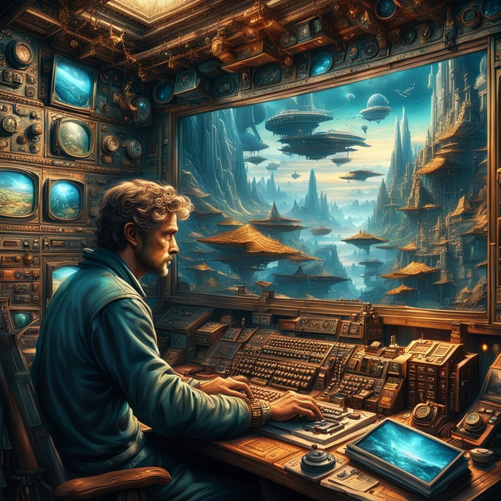 Dramatic Digital Matte Painting