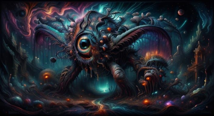 Cyberpunk Brainscapes in Dark Biomechanics