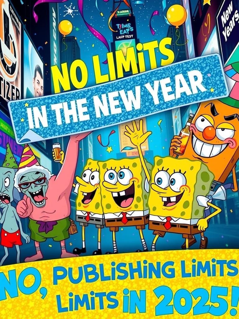 SpongeBob and Friends Party in Times Square