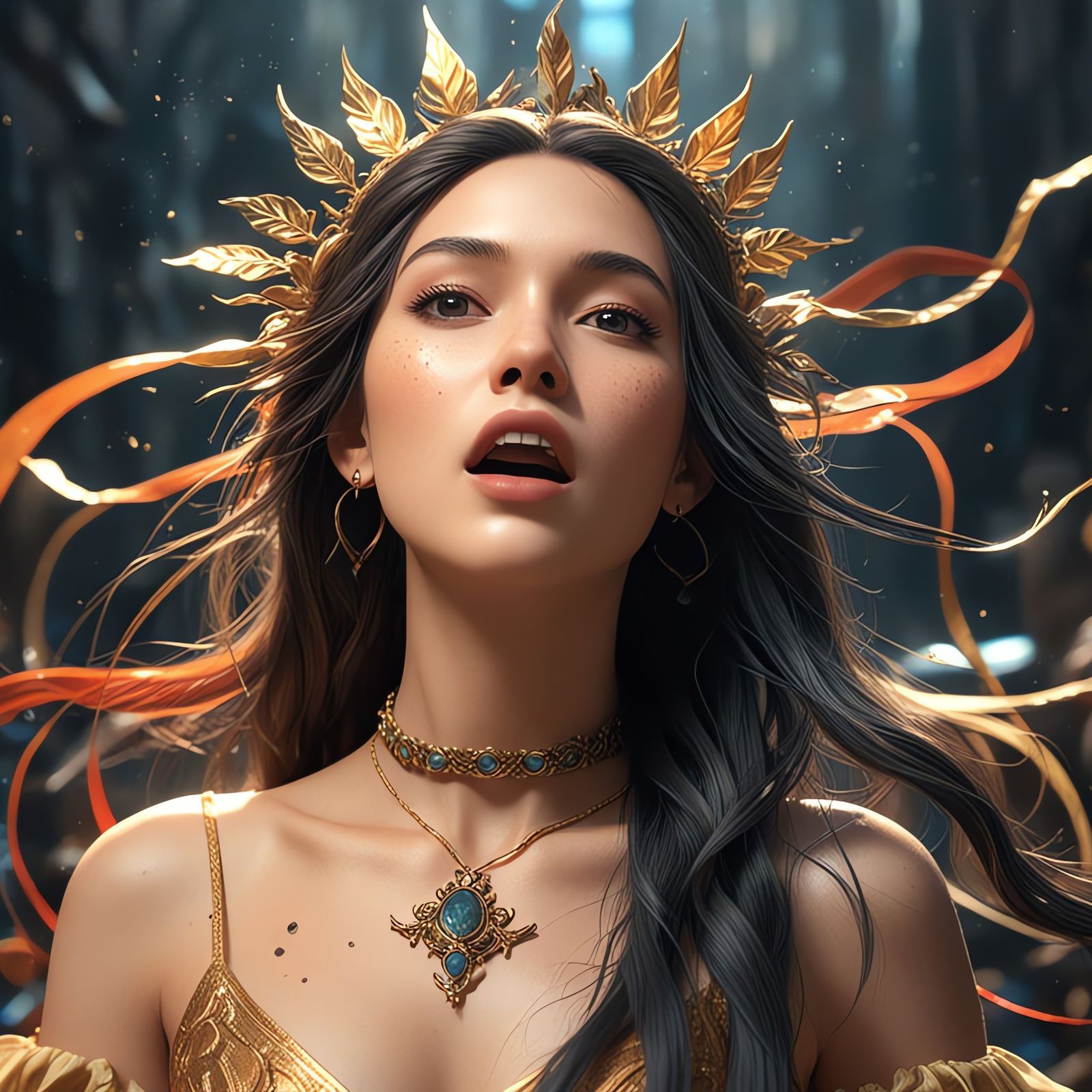 Ethereal Elf Princess in Musical Catastrophe