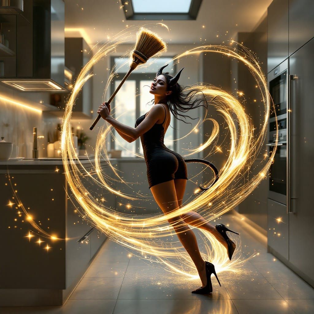 Mischief in Modern Metallic Style