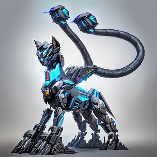 Cyberpunk Displacer Beast Coeurl Automata