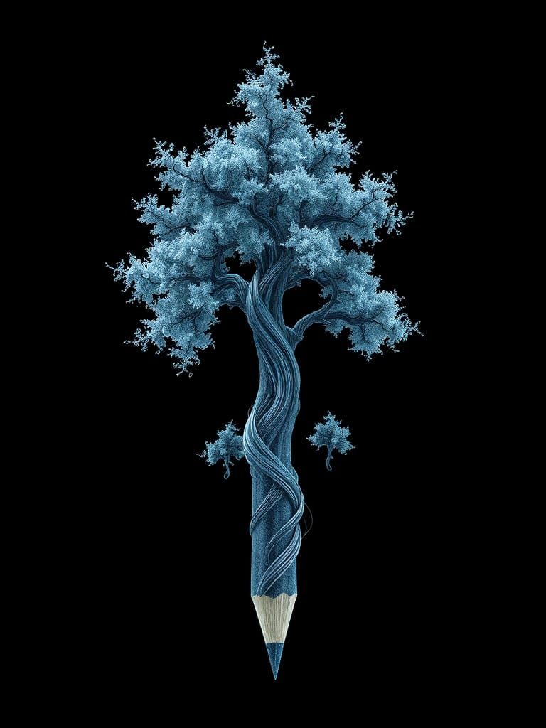 Pencil Metamorphis tree