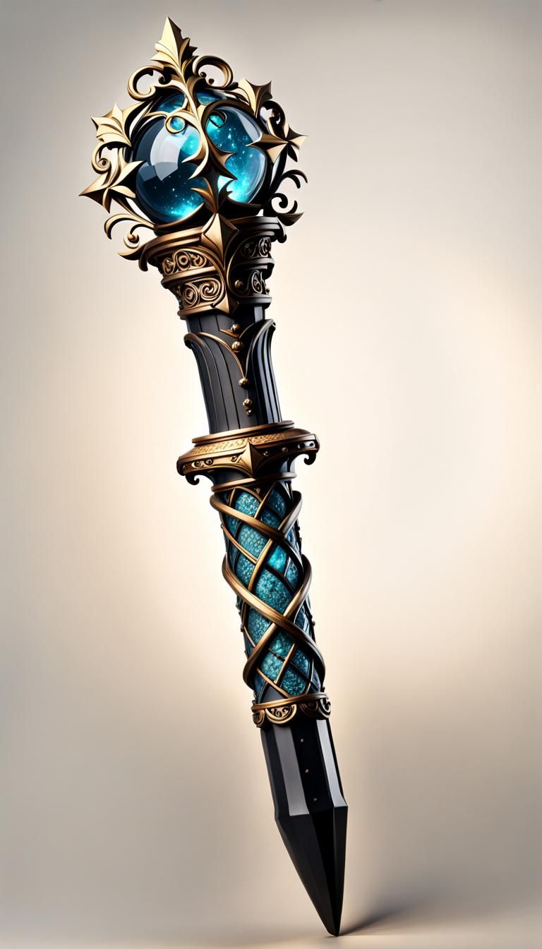 Magic Wands at Intricately Detailed Ollivanders Wand Shop