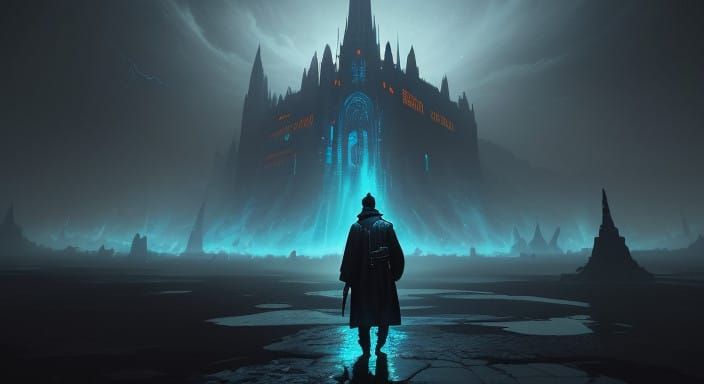 Neo Pop Visionary Amidst Burning Money Rainstorm