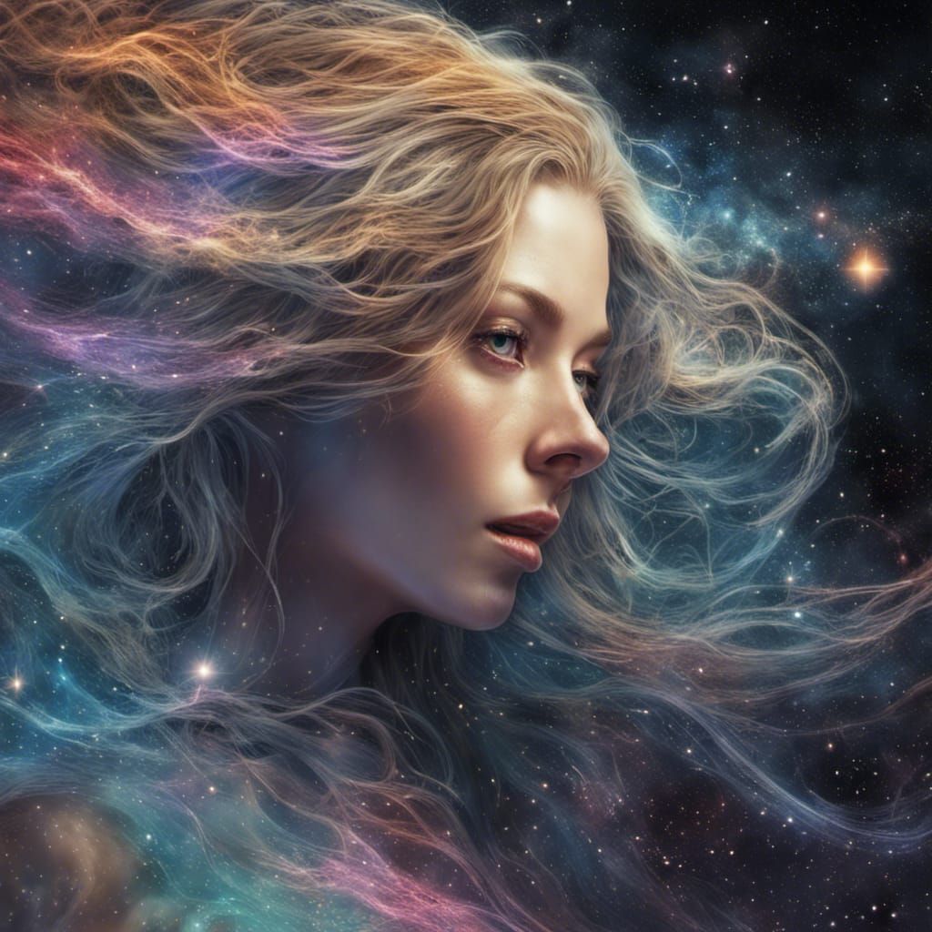 Astral Aurora: Dying Star in Sci-Fi Universe