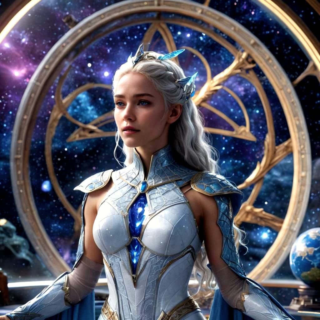 Nordic Atlantis Queen Addresses Galactic Council in Cosmic R...