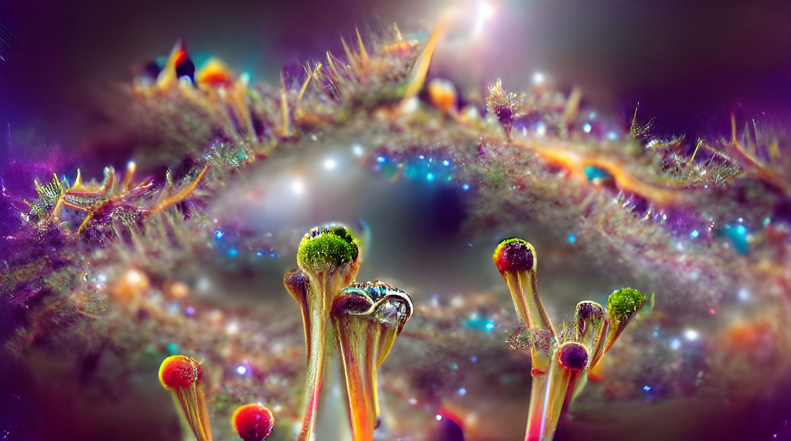 Psychedelic Galaxy of Trichomes