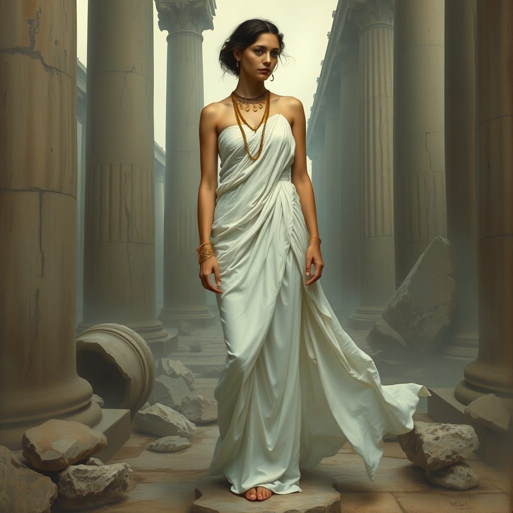 The ancient Greek woman