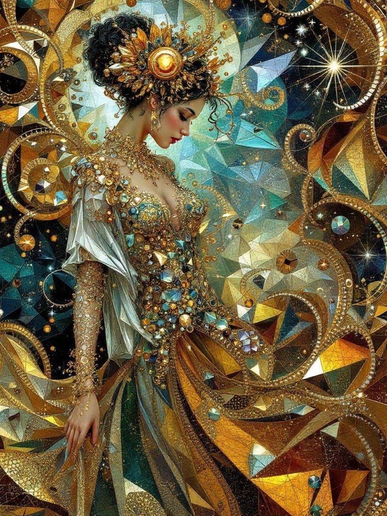 Gilded Splendor in Whispers of Dawn