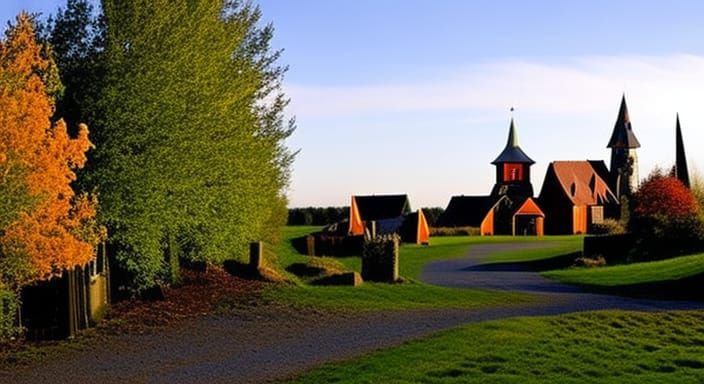 Haunted Countryside Village : GhoulVille Welcomes Spooks