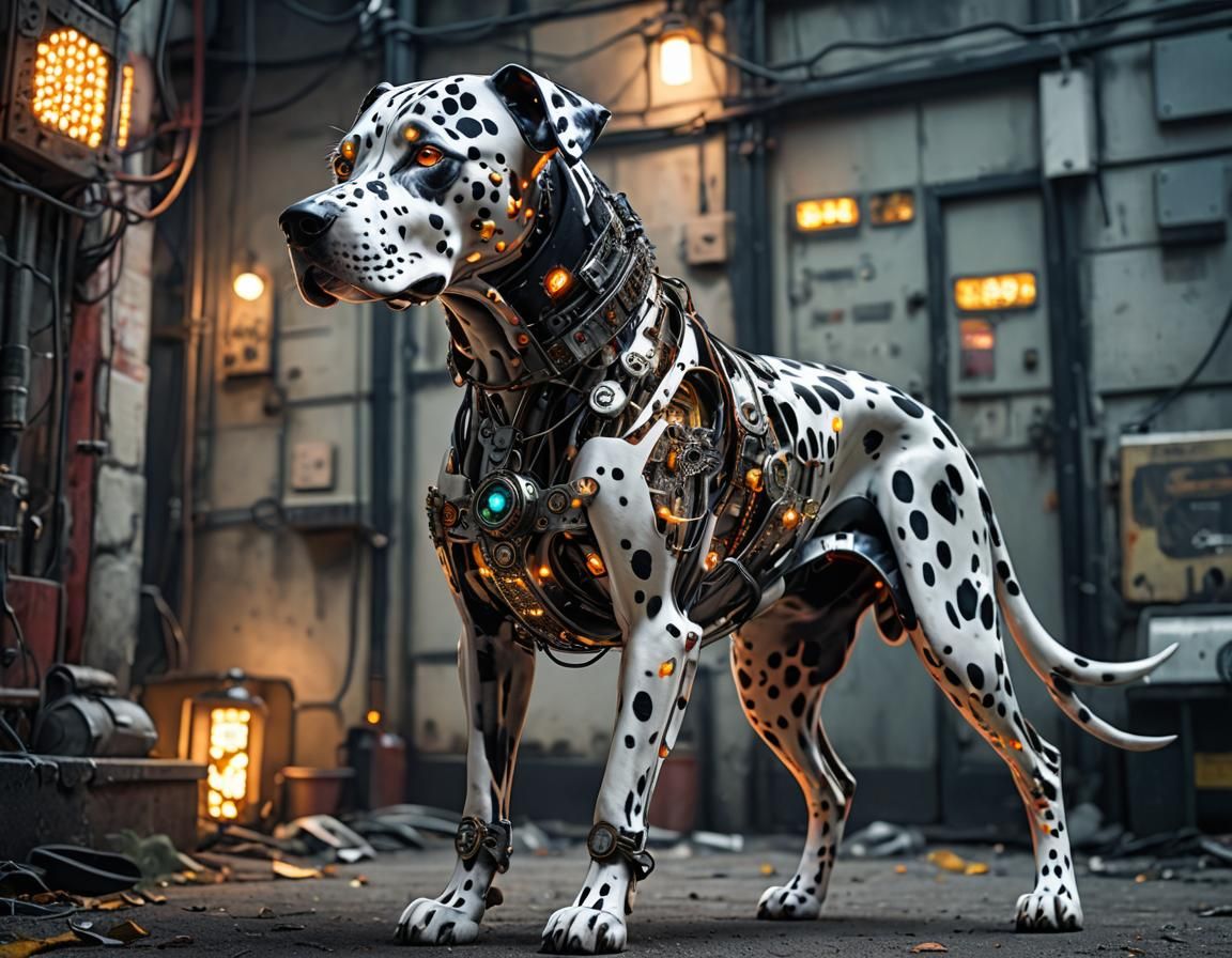 biopunk dalmatian