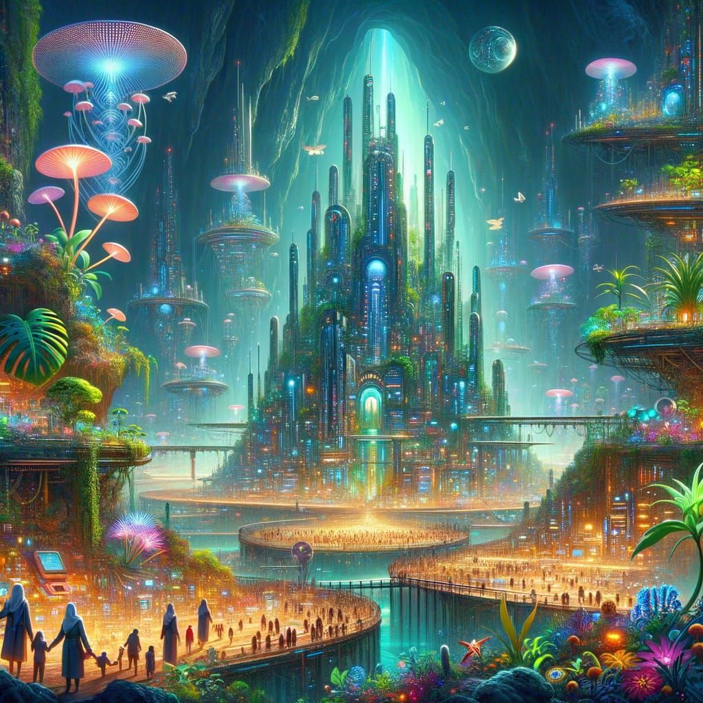 Surreal City of Agartha Unveils Hidden World of Nature and A...