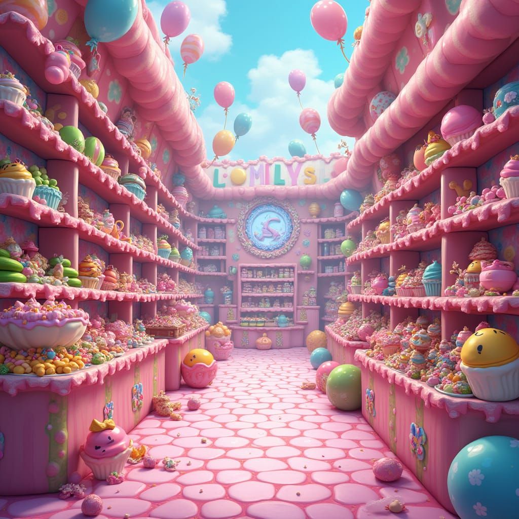 Magical Candy Kingdom Comic Book Cover