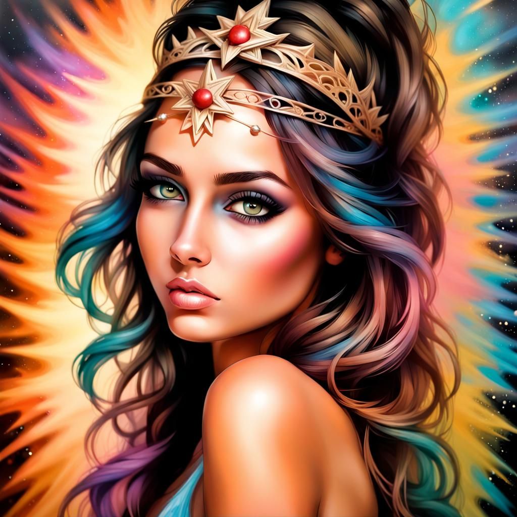 Beautiful Holy Goddess