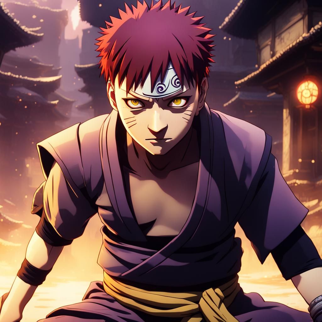Gaara Dark Fantasy Concept Art in 8K