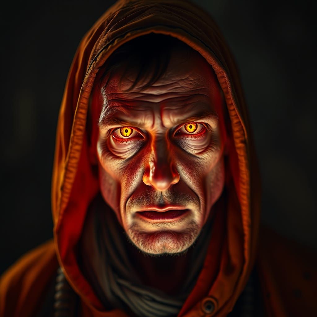 Radiation Cult Leader with Eerie Glow