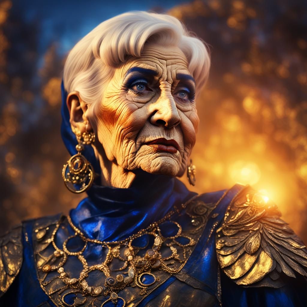 Transvestite Xena Cosplay: Golden Hour Portrait