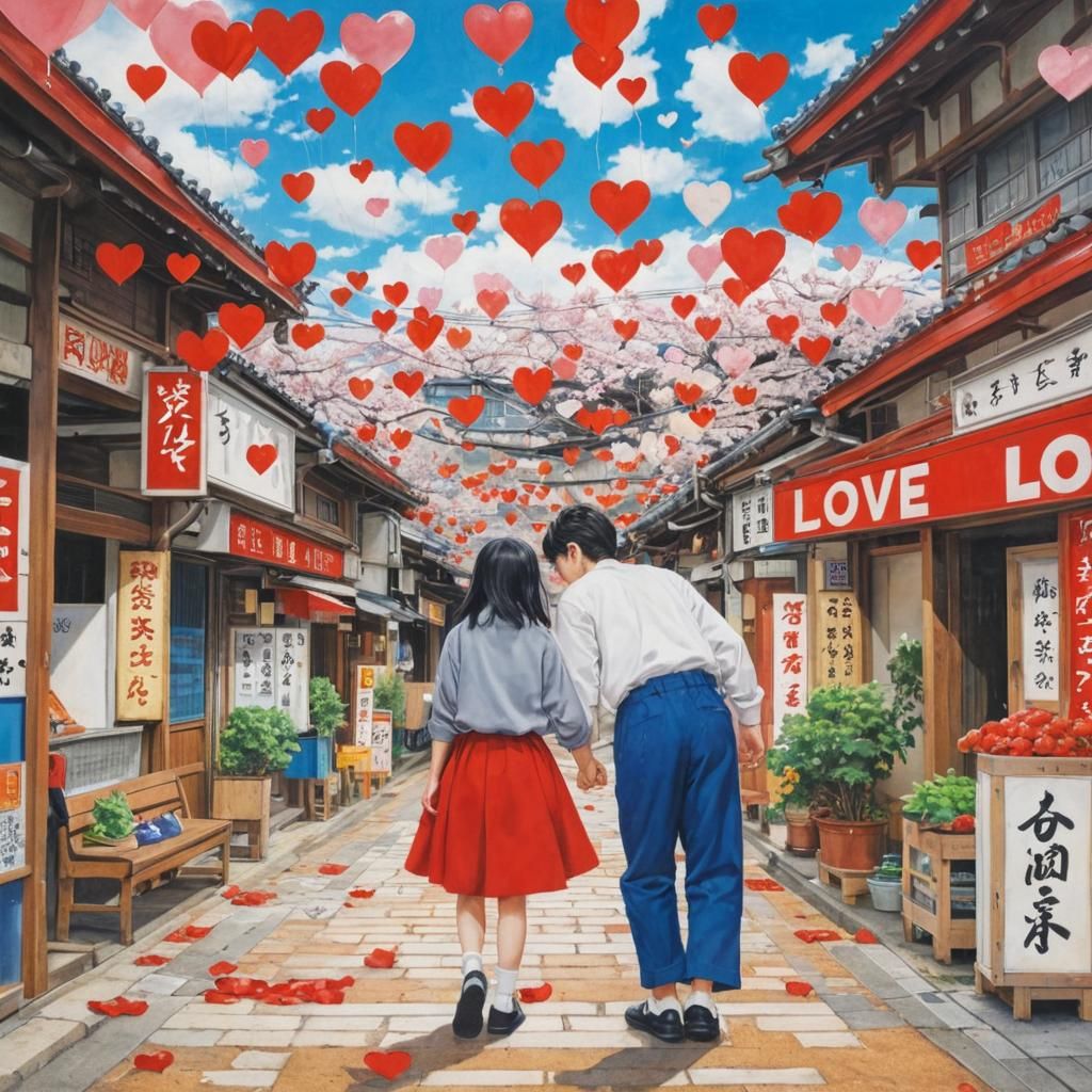Hyperrealistic Interpretation of Love in Sachiko Style
