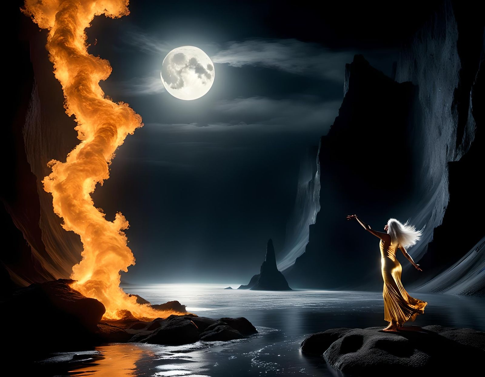 Silver Ice Souls Dance in Spacepunk Opera