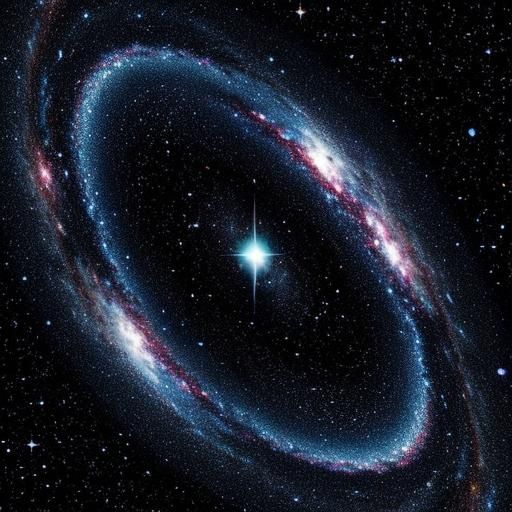 Spectacular AI Generated Galaxy