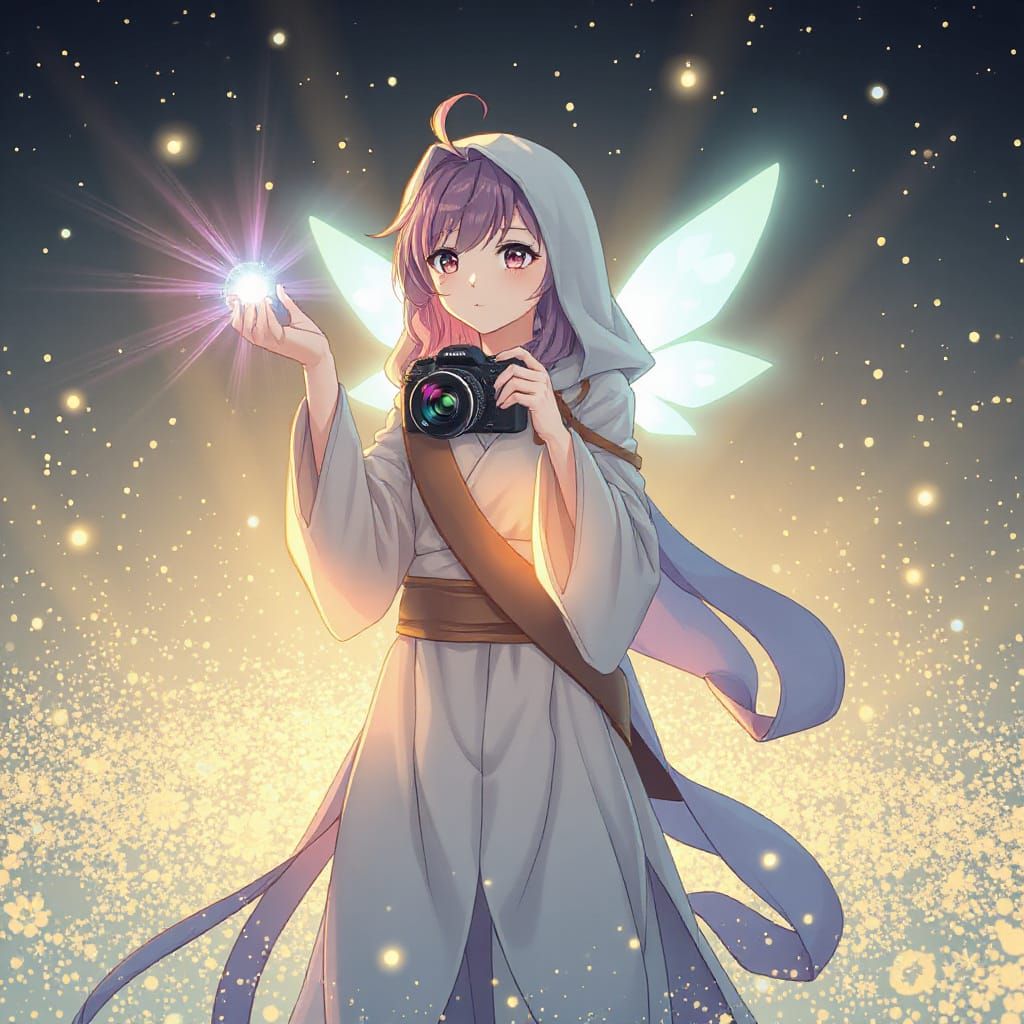 Magical Anime Photographer Captures Stardust Field