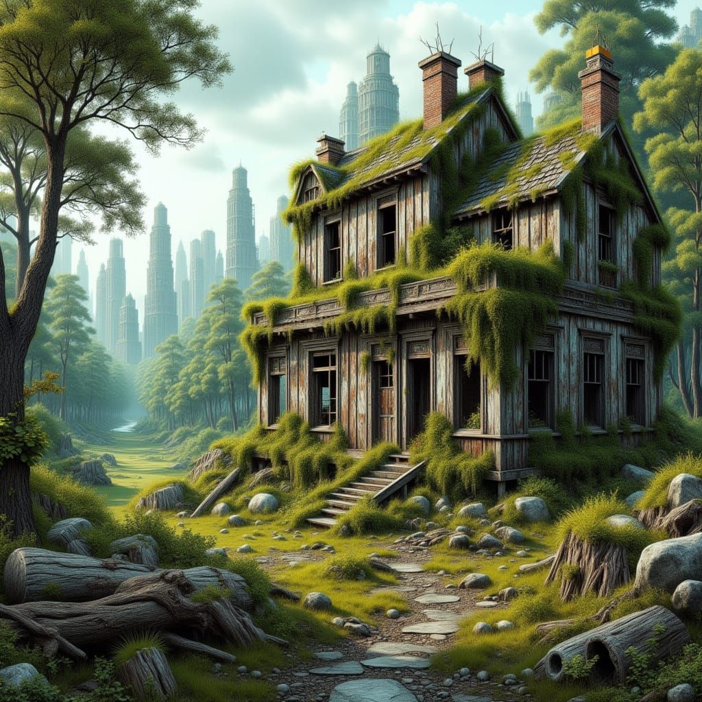 Post-Apocalyptic Wasteland Masterpiece in Impressive Detail