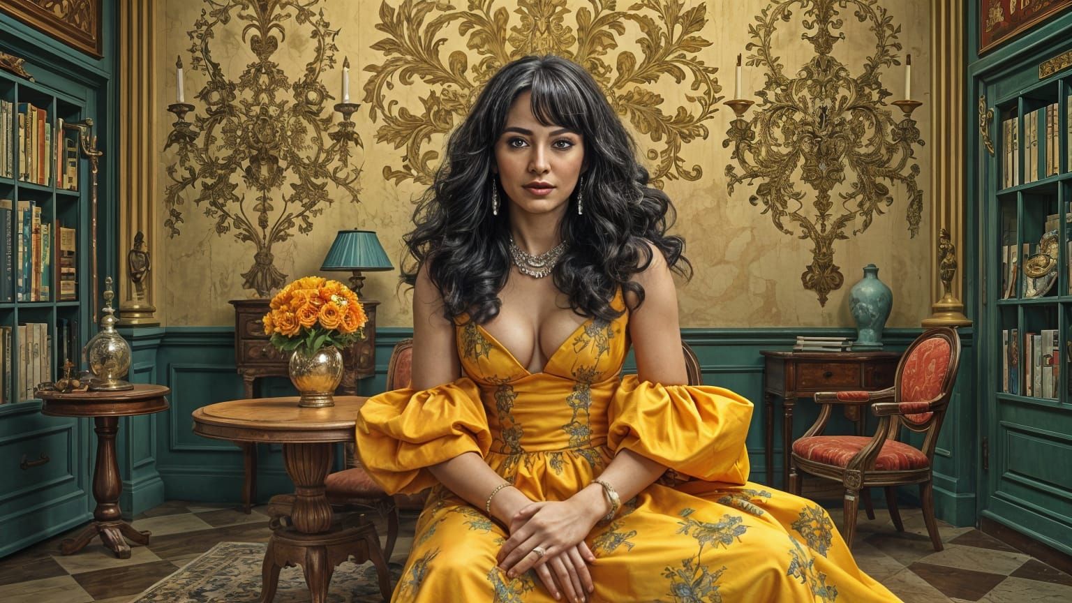 AI Image of a Person Named Michelle