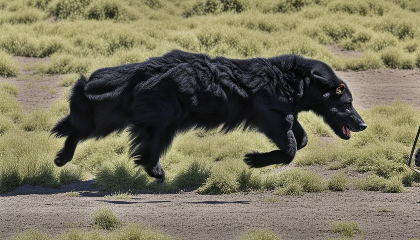A Playful Robot Runs and Hits Objects