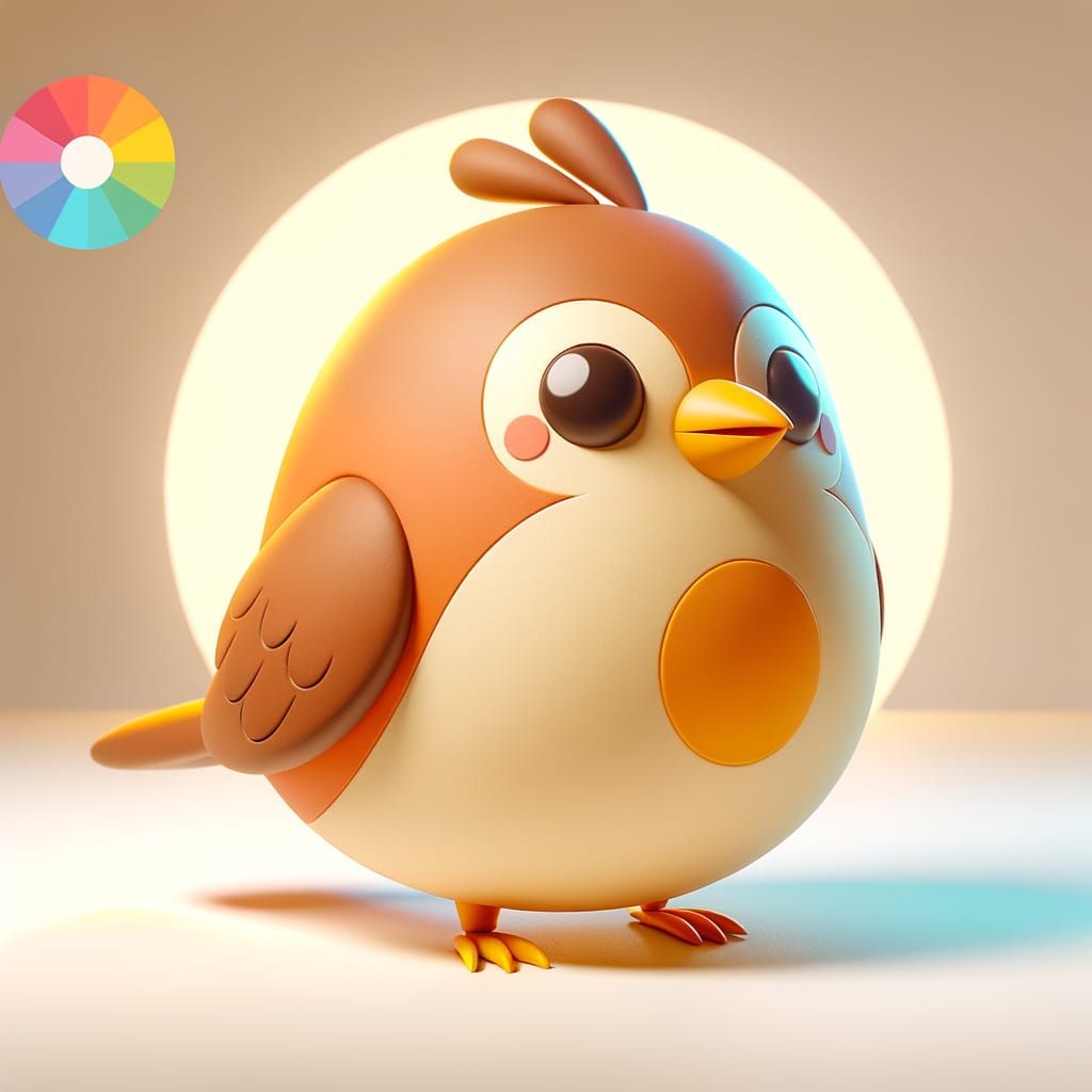 Pipo: Friendly Musical Song Thrush Character Design for Kids...