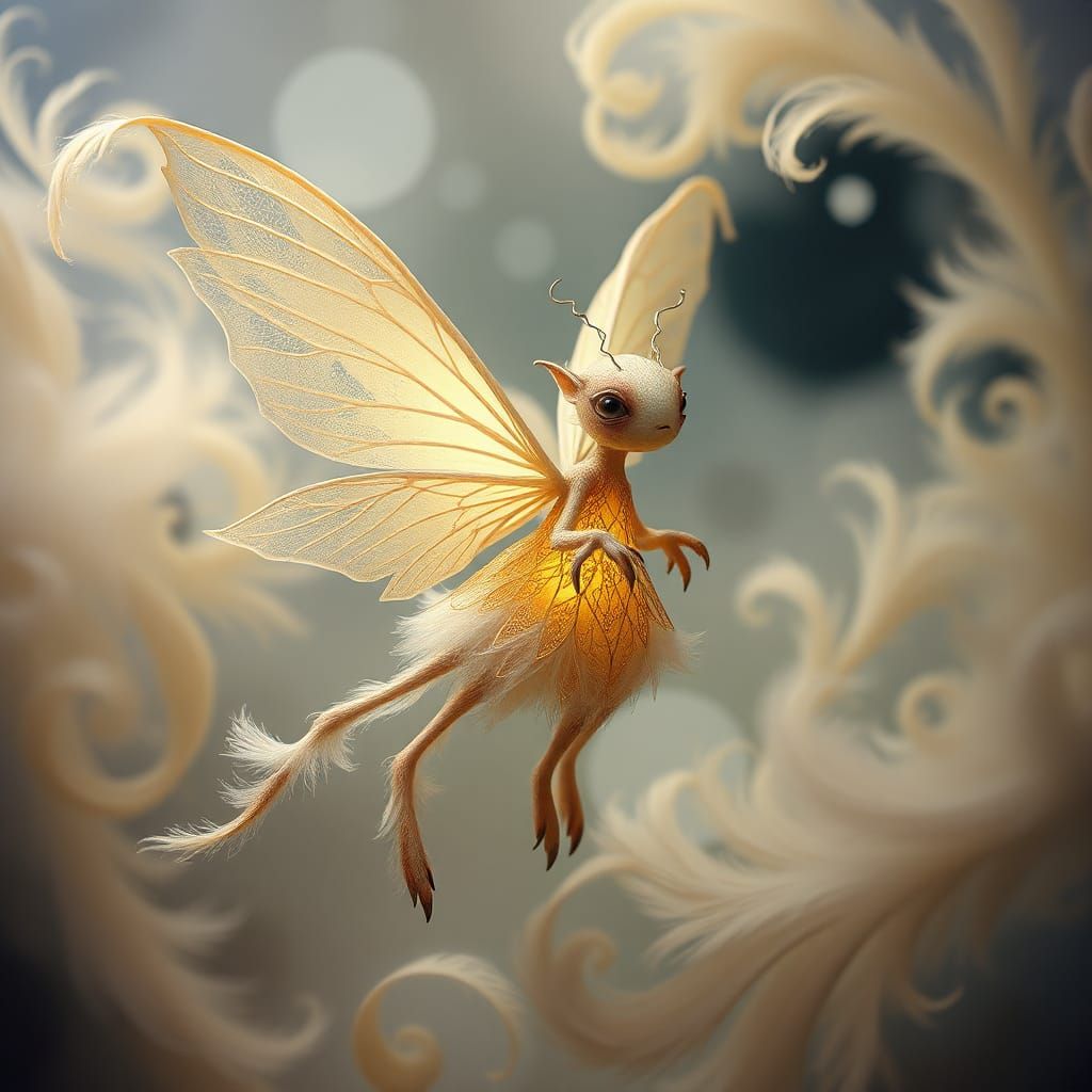 Ethereal Figment in Dreamlike Surrealist Style