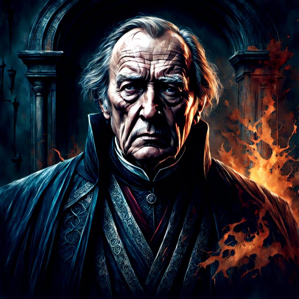 Game of Thrones Close Up: Mr David Bradley as old foldered S...