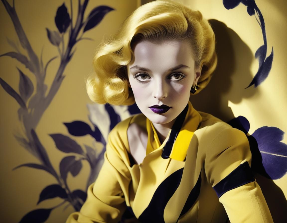 Monochrome Portrait with Split-Toned Highlights