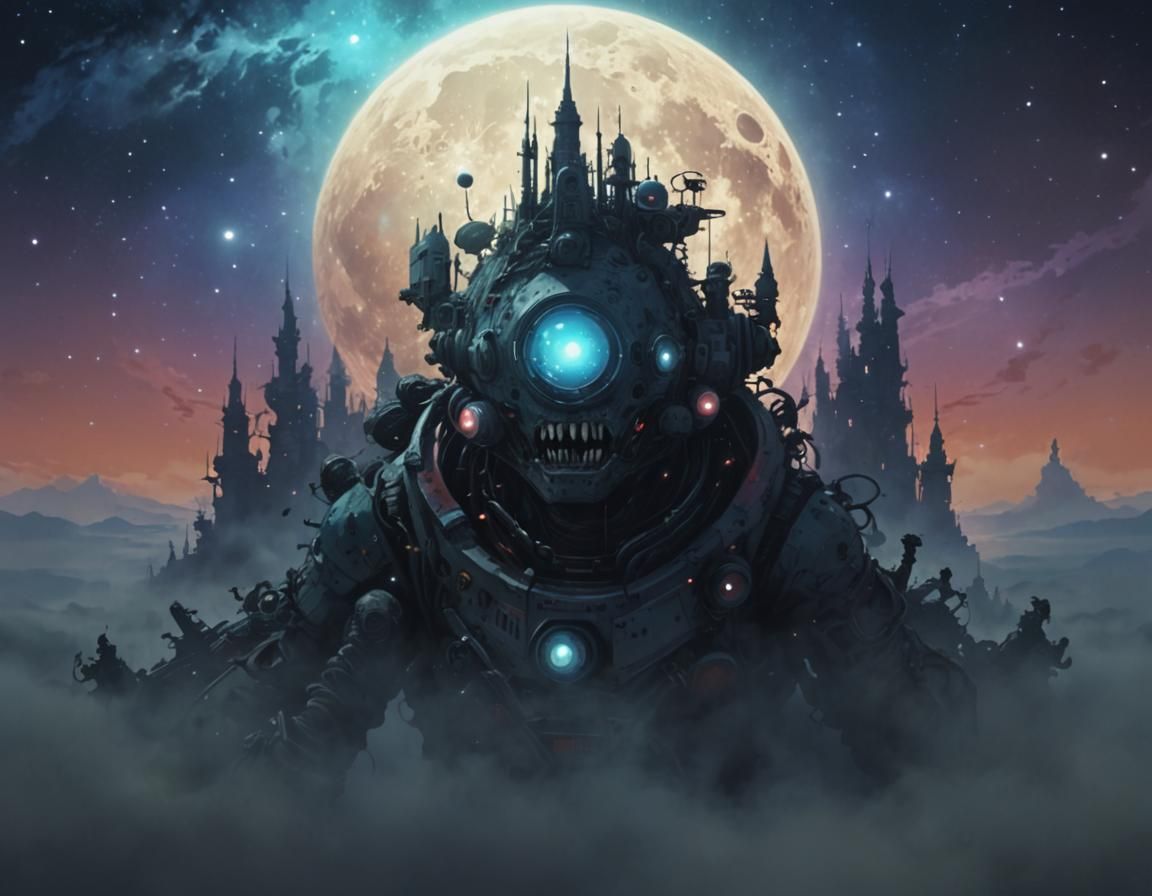 Fantastical Alien World in Dreamcore Romanticism Style