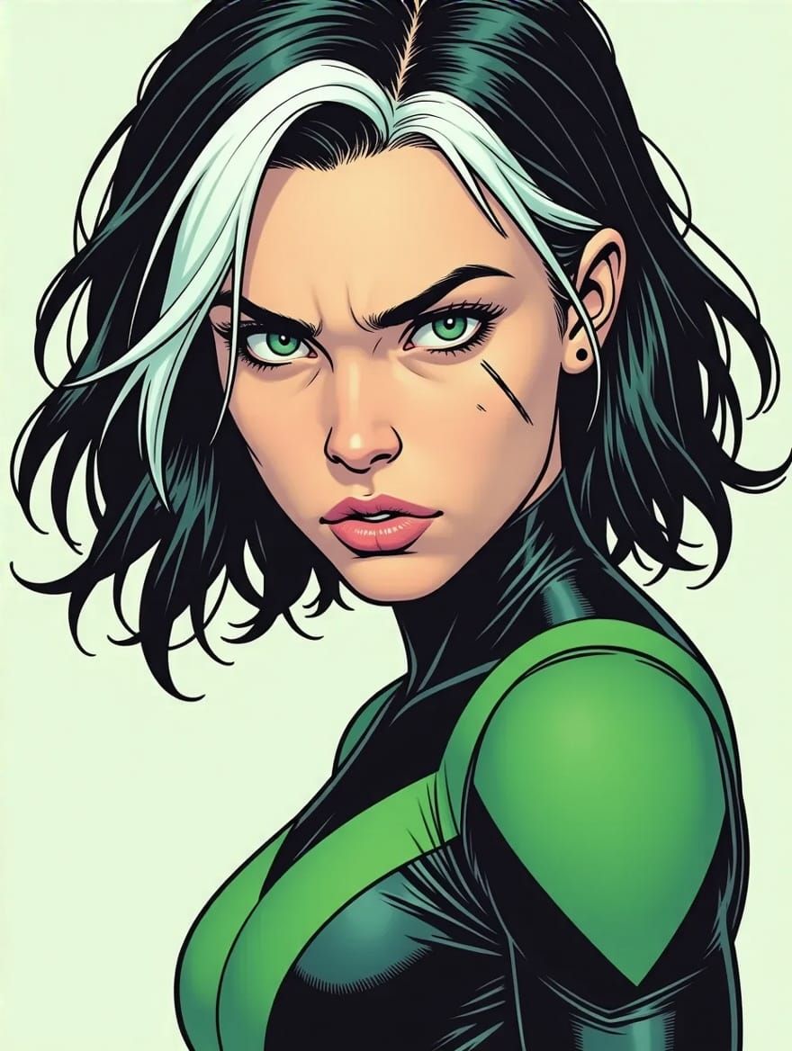 Caylee Cowan as Rogue in X-Men Uniform