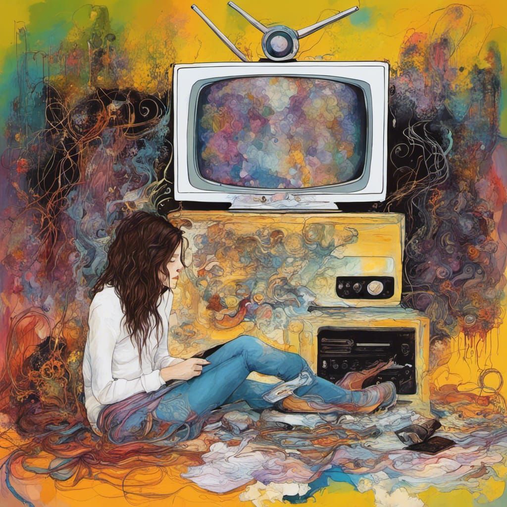 100 different TV streams...