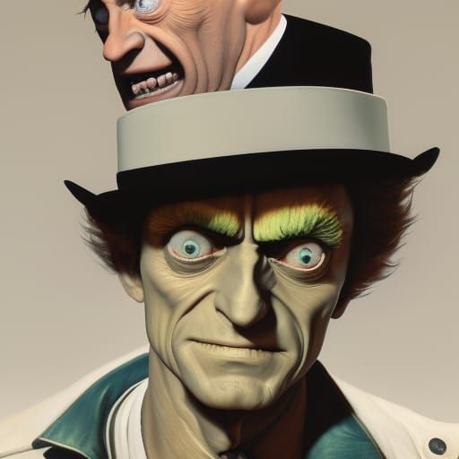 Hyperdetailed Portrait Fusion: Feldman, Popeye, and More