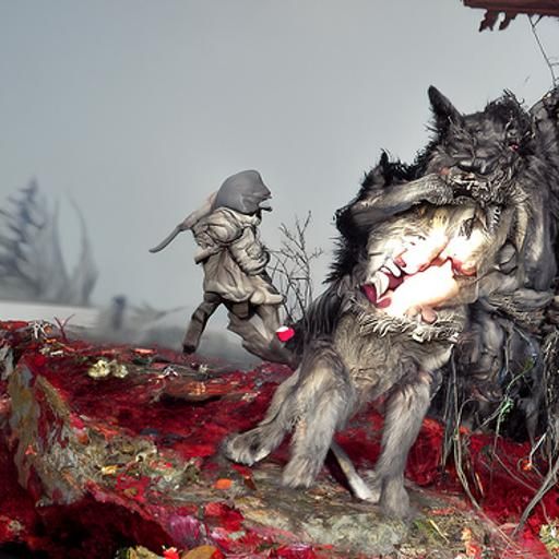 Little Red Riding Hood vs Werewolf in WWI