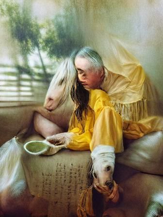 Billie Eilish Portrait in Dreamy Style
