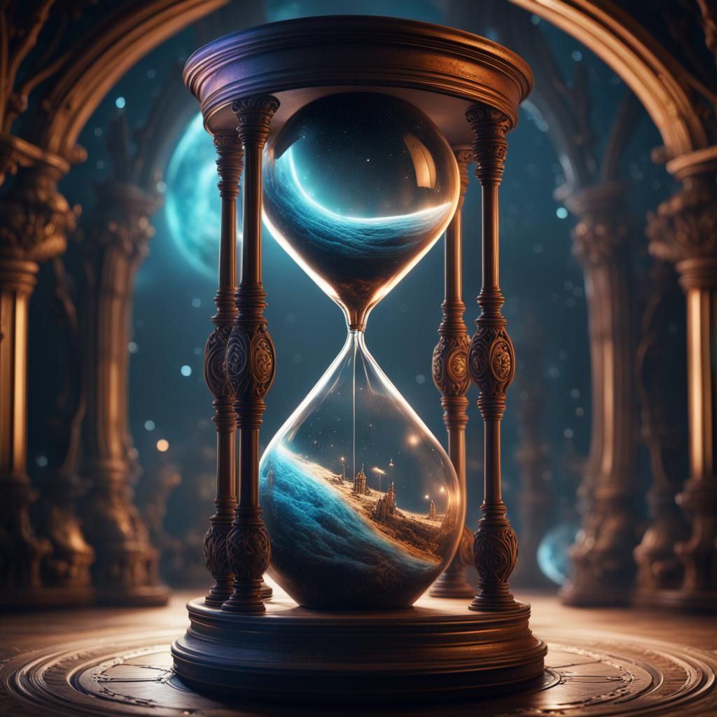 Hourglass Universe: Detailed Fantasy Concept Art