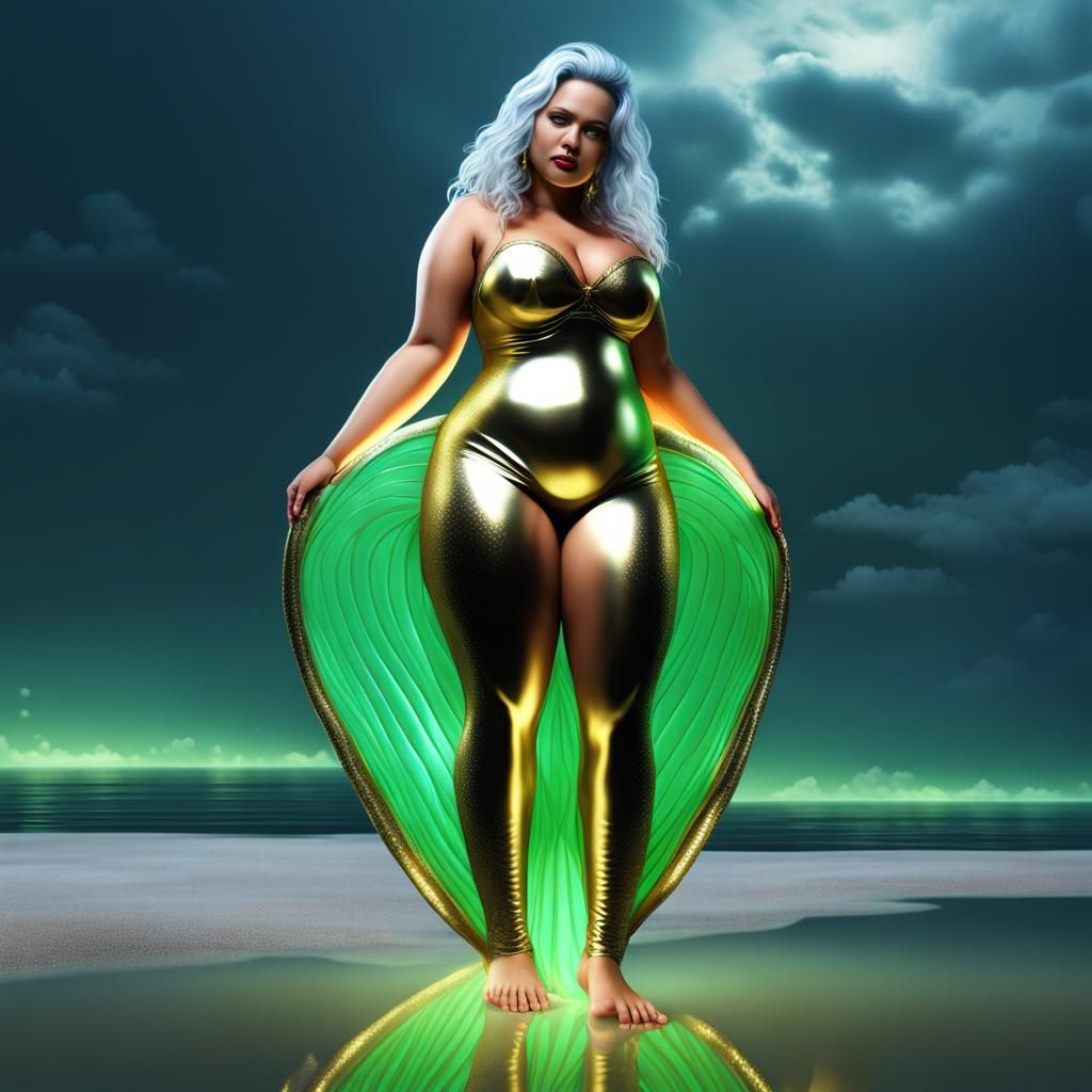 Gothic Mermaid in Indian Ocean: Anime Key Visual