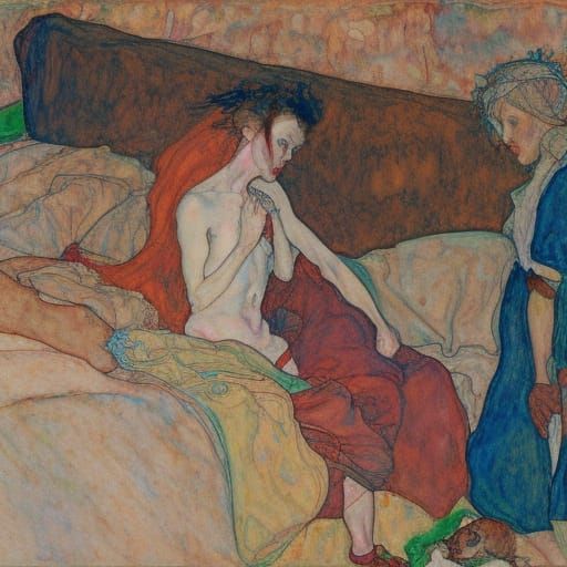 Eeyore's Daughter Resurrection: Watercolor Illustration